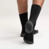 Pack de 2 pares de calcetines cortos de mezcla de lana sintética de grosor medio