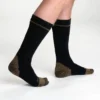 Pack de 2 pares de calcetines de algodón de peso medio para botas con puntera de acero