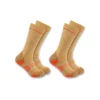 Pack de 2 pares de calcetines para botas de mezcla de lana sintética de grosor medio