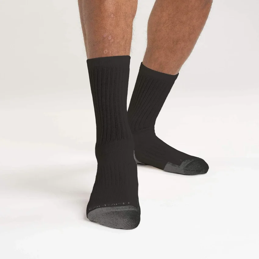 Pack de 3 pares de calcetines cortos de mezcla de algodón de grosor medio