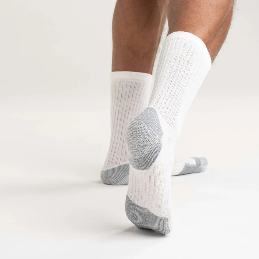 Pack de 3 pares de calcetines cortos de mezcla de algodón de grosor medio
