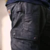 Pantalones cargo rectos de corte holgado con doble refuerzo en las rodillas y tejido ripstop - Pantalones de trabajo