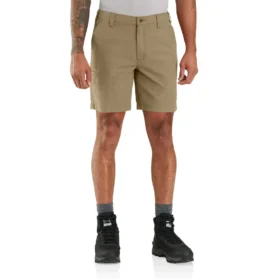 Pantalones cortos de lona Rigby de 8" de corte holgado - Pantalones cortos de trabajo