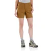 Pantalones cortos de trabajo de lona elástica Ashland para mujer