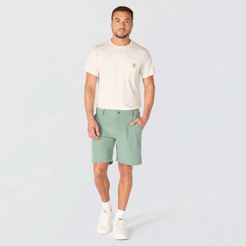 Pantalones cortos de trabajo Force Phoenix de 8" con protección solar y corte holgado