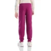 Pantalones de chándal acolchados con logotipo y cintura elástica para niña (niños/jóvenes)