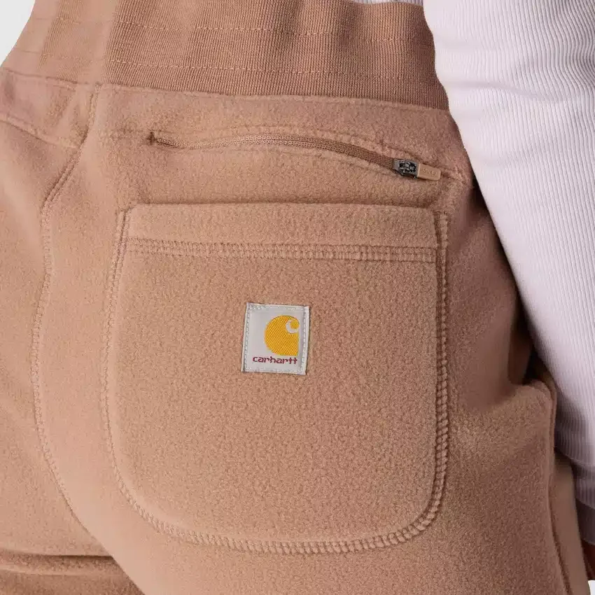 Pantalones de chándal de forro polar Force de corte holgado para mujer