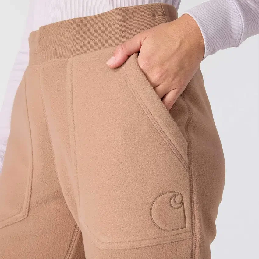 Pantalones de chándal de forro polar Force de corte holgado para mujer