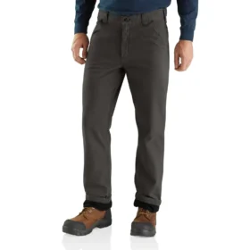Pantalones de lona con forro Rigby de corte recto y holgado - Pantalones de trabajo