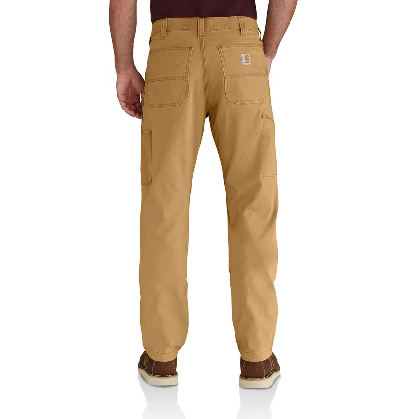 Pantalones de lona Rigby de corte recto holgado con doble refuerzo en las rodillas - Pantalones de trabajo