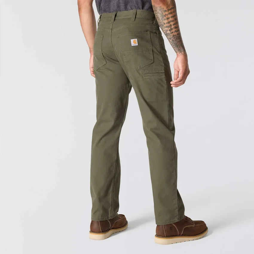 Pantalones de lona Rigby de corte recto holgado - Pantalones de trabajo