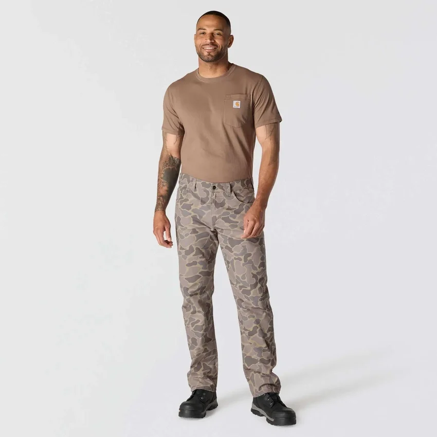 Pantalones de lona Rigby de corte recto holgado - Pantalones de trabajo