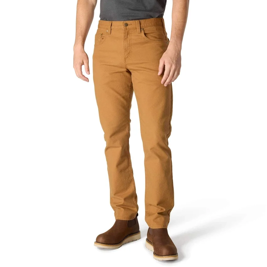 Pantalones de trabajo ajustados y cónicos Rugged Flex® de lona