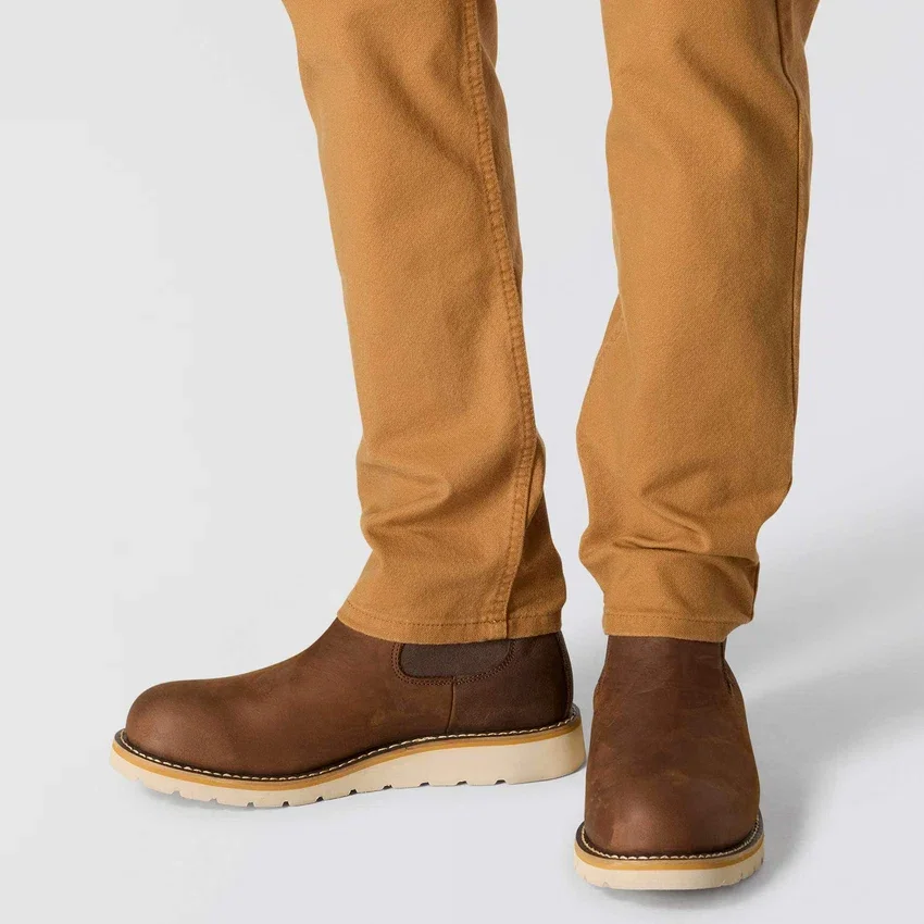 Pantalones de trabajo ajustados y cónicos Rugged Flex® de lona