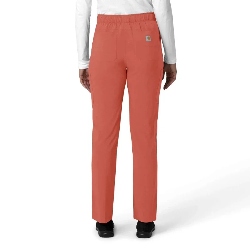 Pantalones de trabajo cargo de pierna recta Force Cross-Flex para mujer