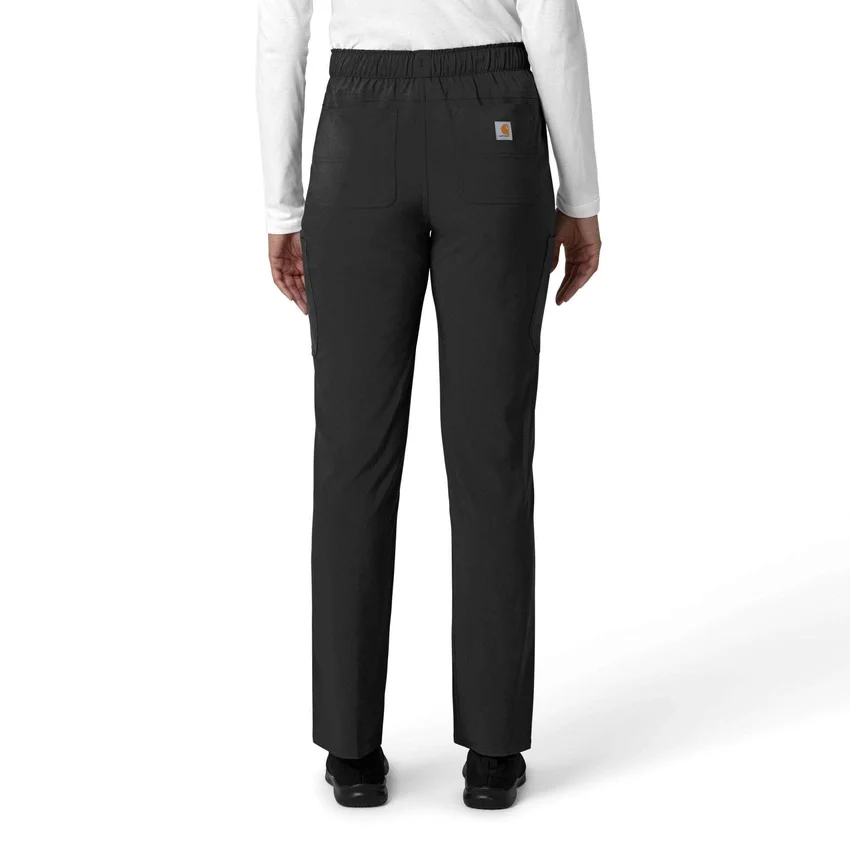 Pantalones de trabajo cargo de pierna recta Force Cross-Flex para mujer