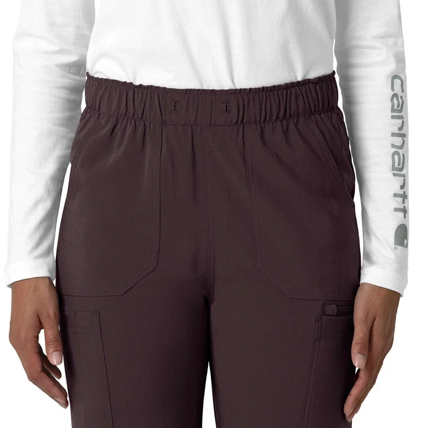Pantalones de trabajo cargo de pierna recta Force Cross-Flex para mujer