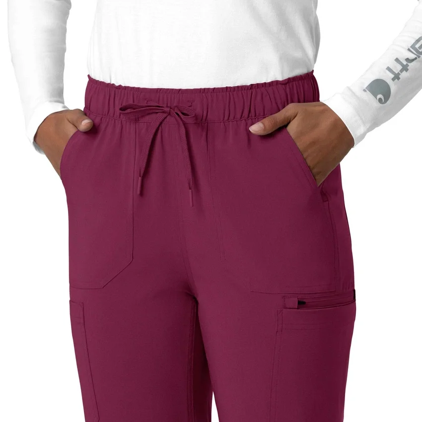 Pantalones de trabajo cargo de pierna recta Force Cross-Flex para mujer
