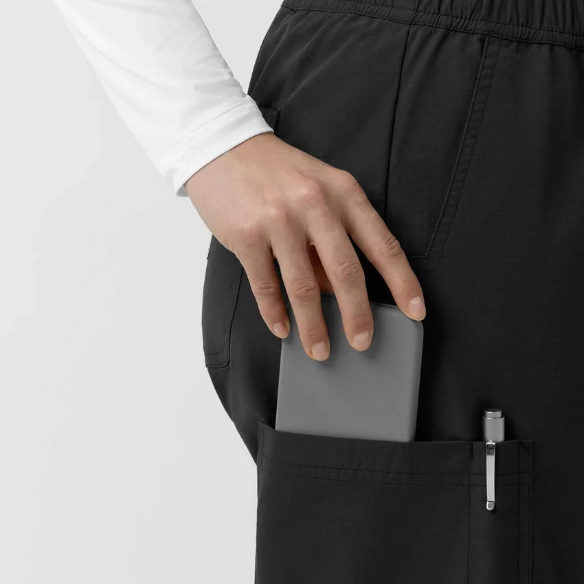 Pantalones de trabajo cargo para mujer Rugged Flex Fld, de tejido ripstop y corte acampanado