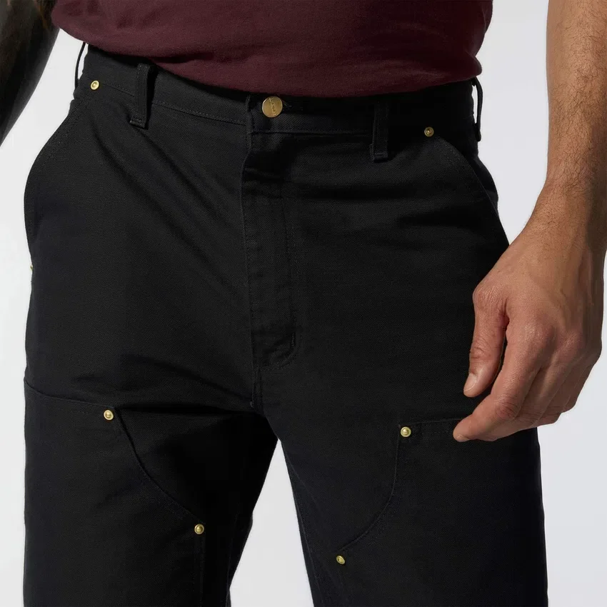 Pantalones de trabajo Carhartt B01 para hombre, de corte holgado, en Firm Duck, con doble refuerzo en las rodillas