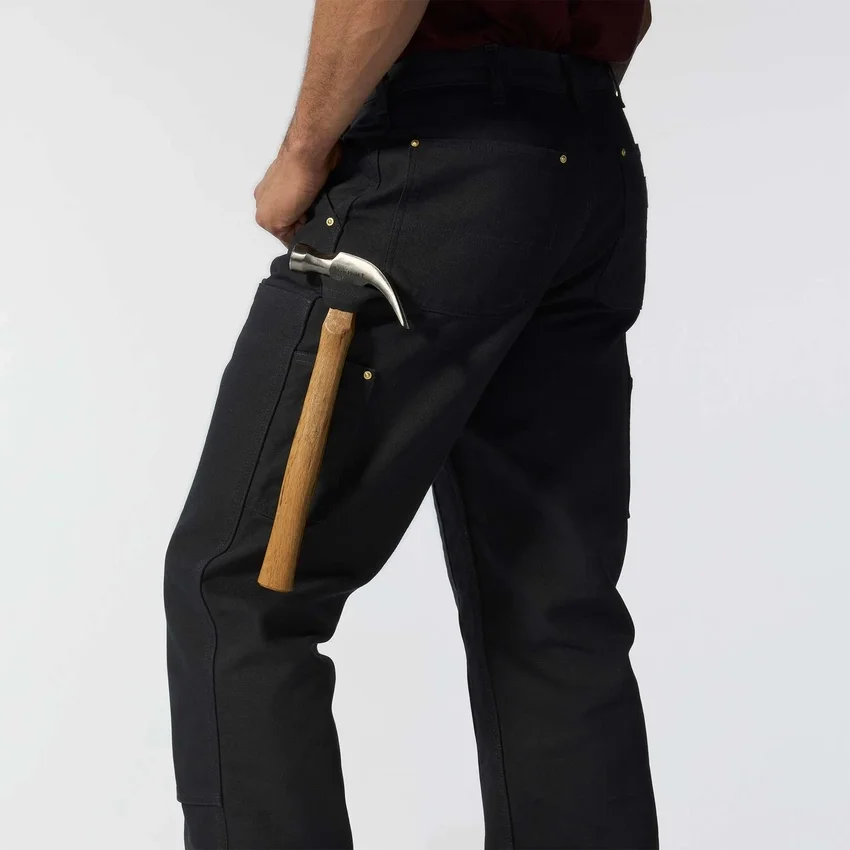 Pantalones de trabajo Carhartt B01 para hombre, de corte holgado, en Firm Duck, con doble refuerzo en las rodillas