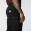 Pantalones de trabajo Carhartt B01 para hombre, de corte holgado, en Firm Duck, con doble refuerzo en las rodillas