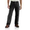Pantalones de trabajo Carhartt B111 para hombre, de corte recto holgado, en tela Washed Duck y con forro
