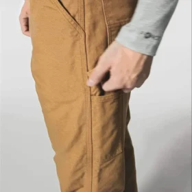 Pantalones de trabajo Carhartt B111 para hombre, de corte recto holgado, en tela Washed Duck y con forro