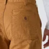 Pantalones de trabajo Carhartt B111 para hombre, de corte recto holgado, en tela Washed Duck y con forro