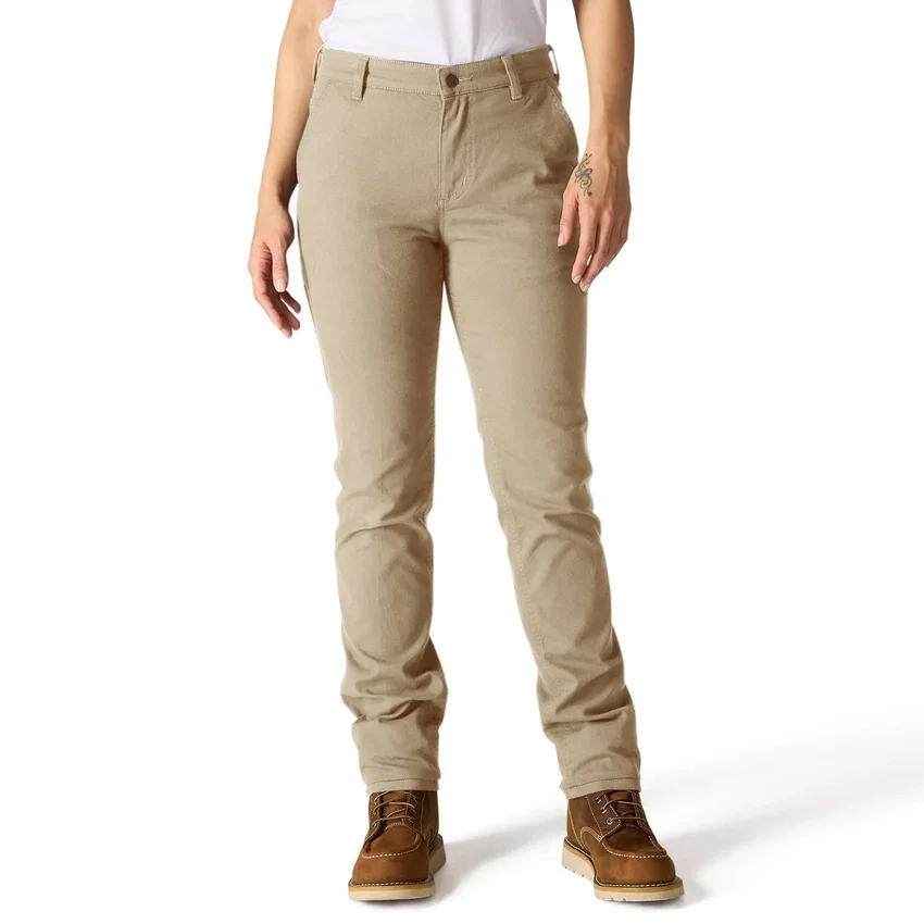 Pantalones de trabajo de lona elástica «The Essential Ashland» para mujer
