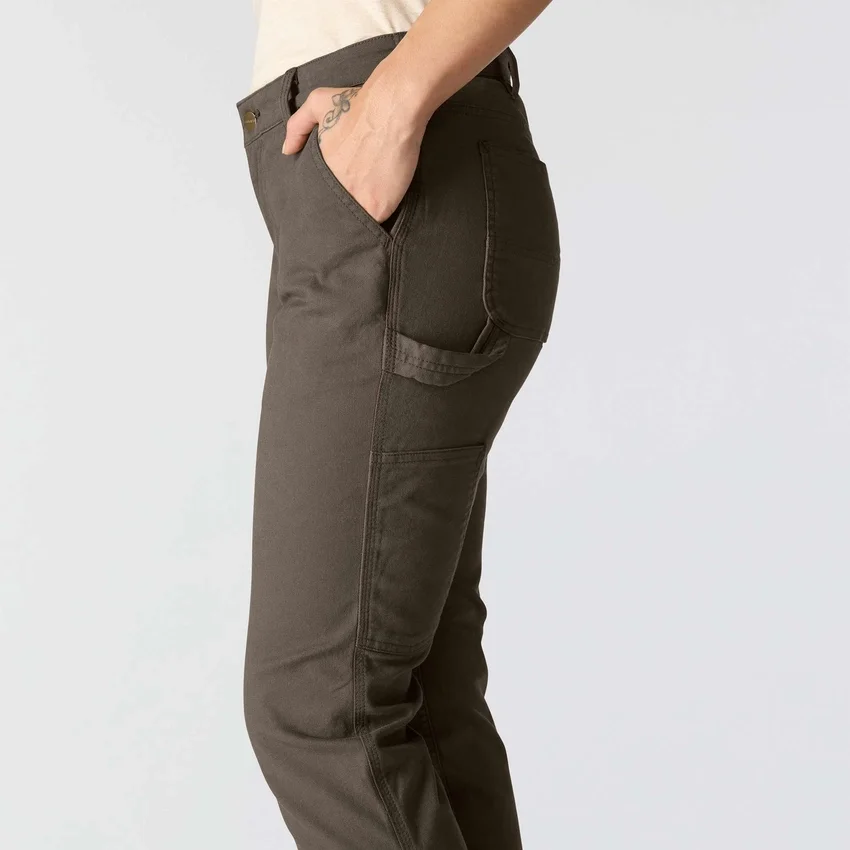 Pantalones de trabajo de lona elástica «The Essential Ashland» para mujer