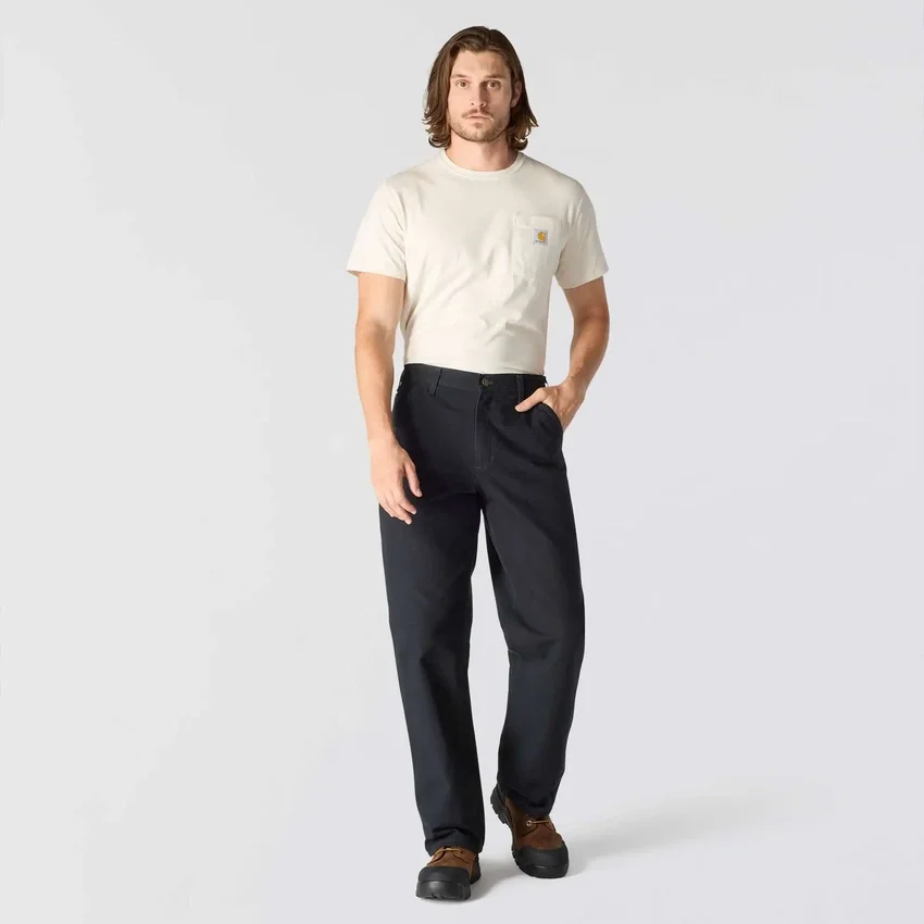 Pantalones de trabajo de lona Washed Duck, holgados y de corte recto, para hombre, modelo B11 de Carhartt