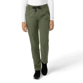 Pantalones de trabajo de pierna recta Force Essentials para mujer