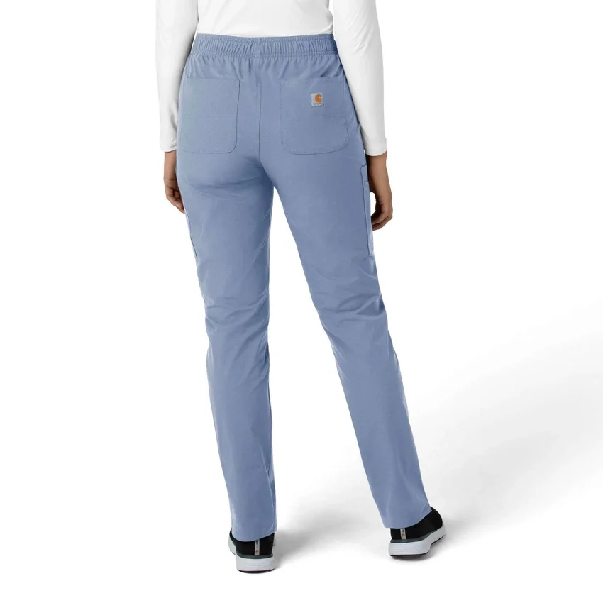 Pantalones de trabajo de pierna recta Force Essentials para mujer
