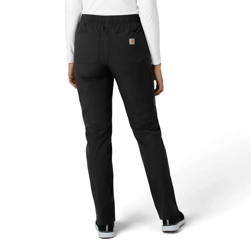 Pantalones de trabajo de pierna recta Force Essentials para mujer