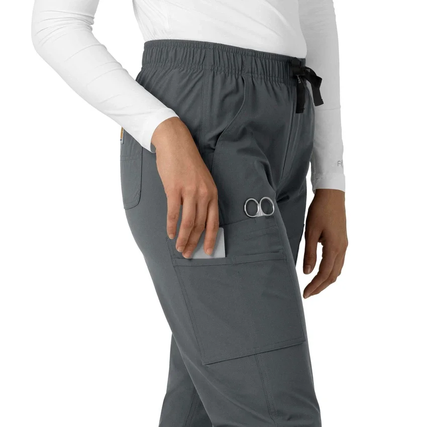 Pantalones de trabajo de pierna recta Force Essentials para mujer