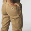 Pantalones de trabajo de sarga de corte recto y holgado para hombre Carhartt B324