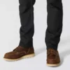 Pantalones de trabajo para hombre, de corte ajustado y cónico, de tela de algodón «Rugged Flex» resistente y flexible, con doble refuerzo en las rodillas