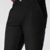 Pantalones de trabajo para hombre, de corte ajustado y cónico, de tela de algodón «Rugged Flex» resistente y flexible, con doble refuerzo en las rodillas