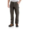 Pantalones de trabajo para hombre de corte recto holgado con doble refuerzo en las rodillas, de tela Rugged Flex Duck