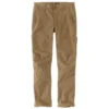 Pantalones de trabajo para hombre Fr de corte holgado y pierna recta con tejido ripstop