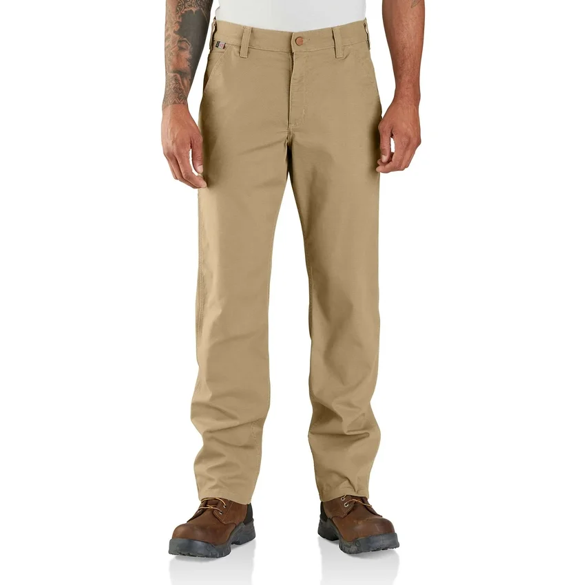 Pantalones de trabajo para hombre Fr, de corte holgado y pierna recta, modelo Rigby, resistentes al fuego