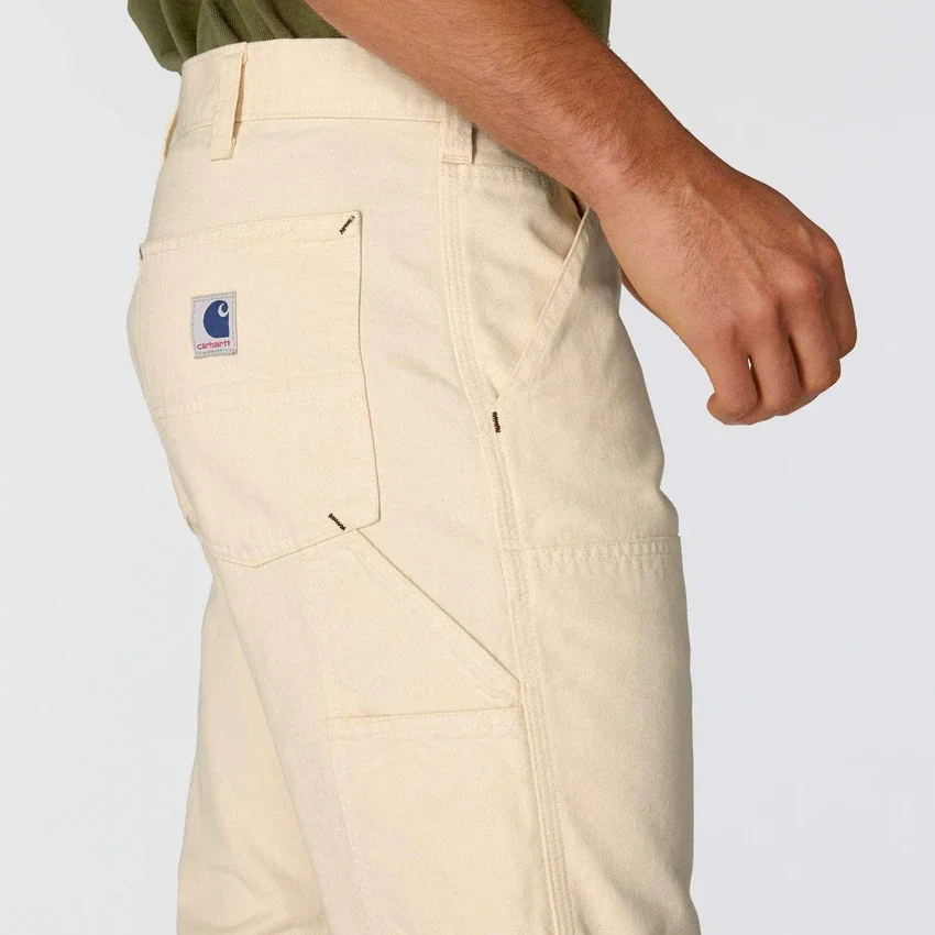 Pantalones de trabajo para pintores de la serie Crafted para hombre, de corte holgado y pierna recta, con doble refuerzo en las rodillas