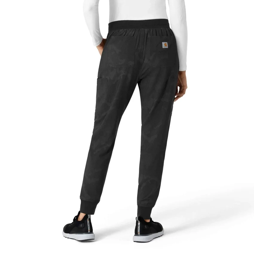 Pantalones de trabajo tipo pantalón de chándal cargo estampados para mujer