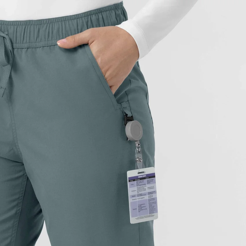 Pantalones de trabajo tipo pantalón de chándal Ripstop «Rugged Flex Fld» para mujer