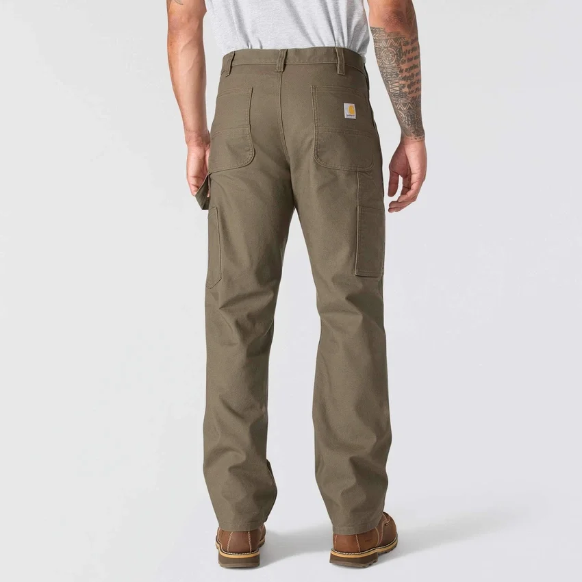 Pantalones rectos holgados de lona Rugged Flex® - Pantalones de trabajo