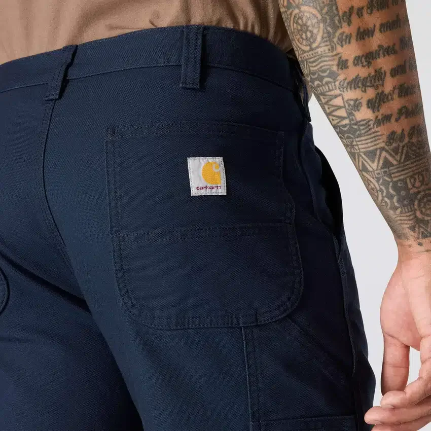 Pantalones rectos holgados de lona Rugged Flex® - Pantalones de trabajo