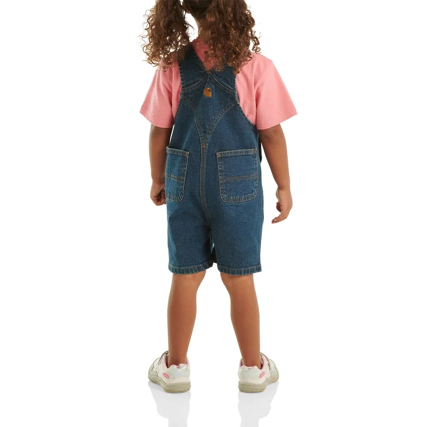 Peto corto de vaquero Rugged Flex® de corte holgado para niños (bebés/niños pequeños)