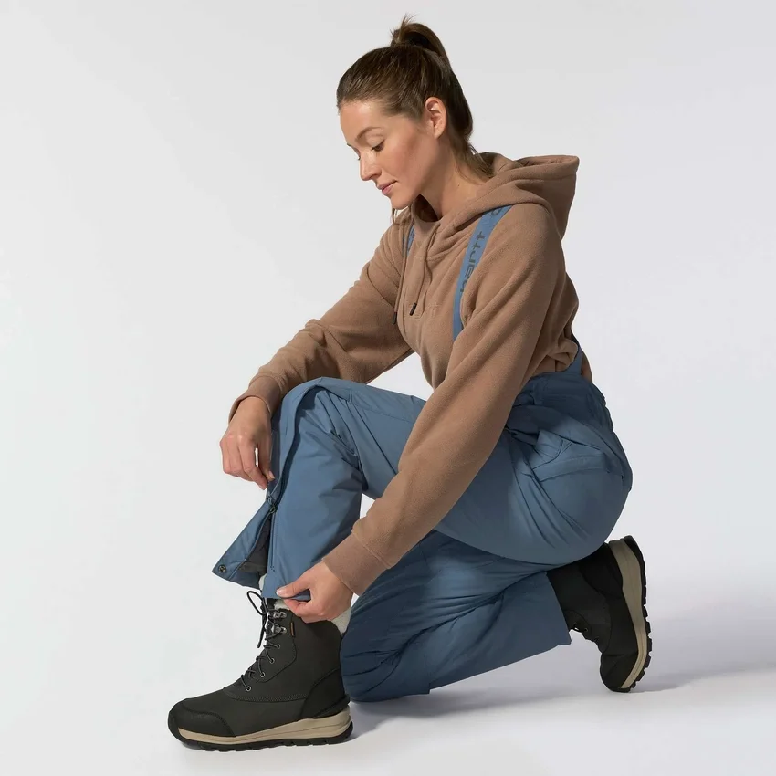 Peto impermeable y aislante para mujer - Storm Defender Pantalones con peto