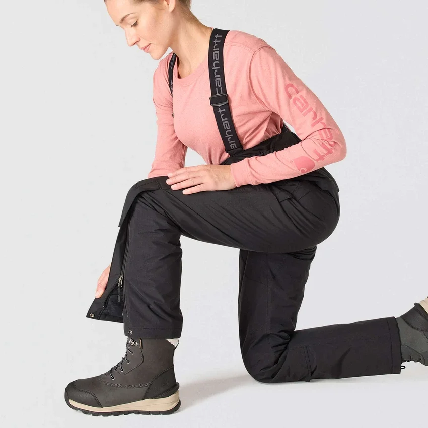 Peto impermeable y aislante para mujer - Storm Defender Pantalones con peto